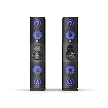 Altec Lansing ABT385 Power Duo Bluetooth Tower Speaker Set ABT385-BLK-FR-1